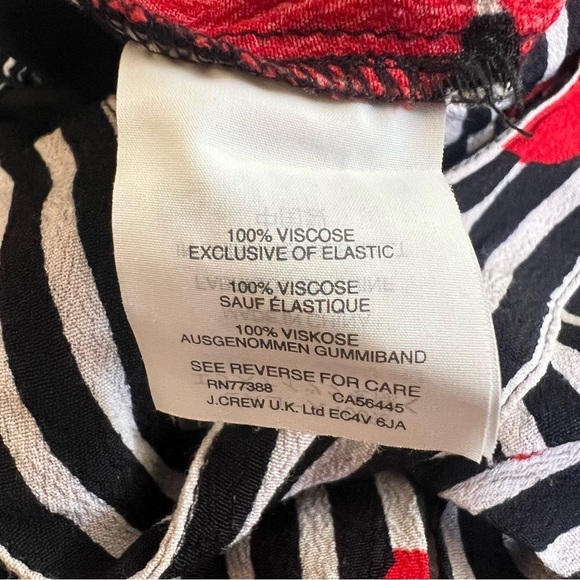 MADEWELL Plumeria Cutout Jumpsuit Striped Floral Ruffle Strap Size 2 - Picture 11 of 14